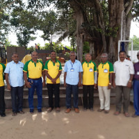 The TPSOH Team who participated in inaugurating the Tree Bank at Hosur Public School on 15 th Sep 2022
